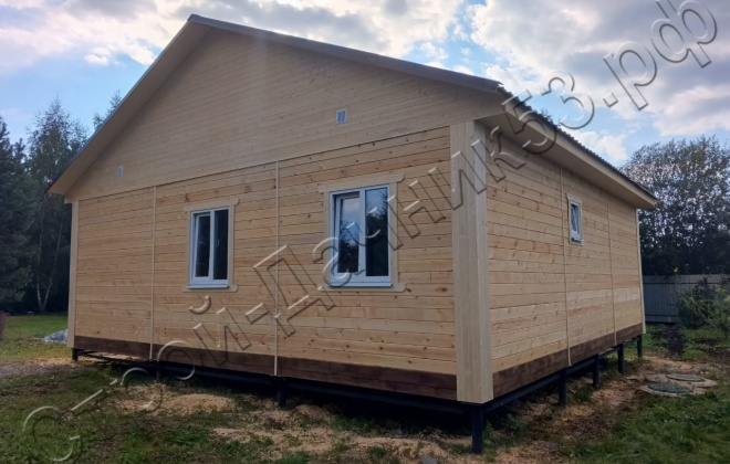 4 Брусовой дом ОД-11, 9х9м, 81 М², , Ленинградская область, Всеволожский район, посёлок Рахья. (15)